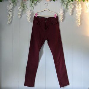 Zara | Men's Red Skinny Jeans